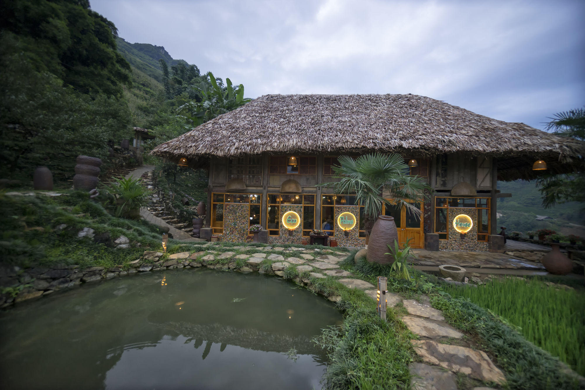 Eco Palms House - Sapa Retreat Hotell Eksteriør bilde
